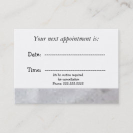 Rustic Medical Möte Tidsbeställning Kort