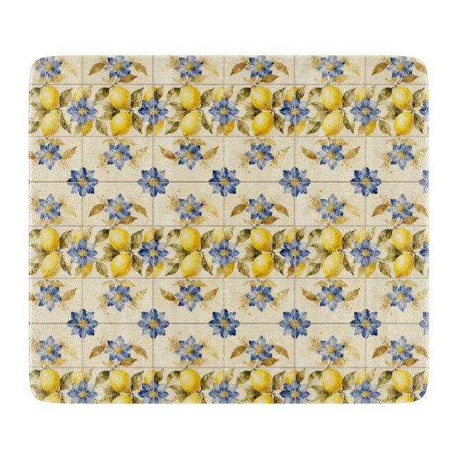 Rustic Mediterranean Lemon Tile MH26 (Framsidan)