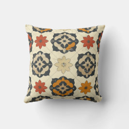 Rustic Mediterranean Tile Kudde