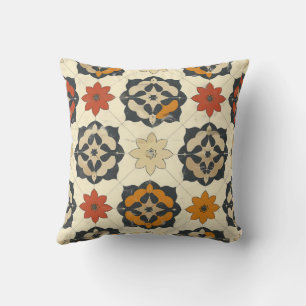 Rustic Mediterranean Tile Kudde