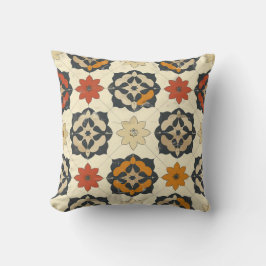 Rustic Mediterranean Tile Kudde