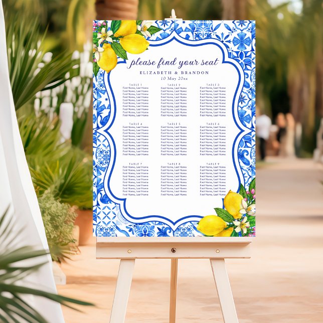 Rustic Mediterranean Wedding with Lemons Poster (Skapare uppladdad)