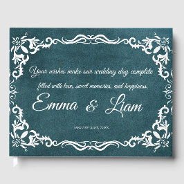 Rustic Mexican Wedding Guest Book  Gästböcker