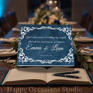 Rustic Mexican Wedding Guest Book  Gästböcker