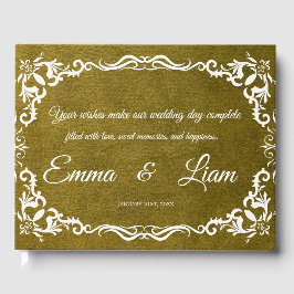 Rustic Mexican Wedding Guest Book  Gästböcker