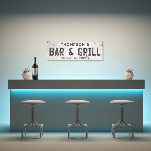 Rustic Modern Industrial Farmhouse Pub City Canvastryck