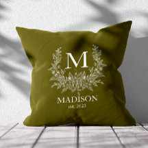 Rustic Monogram Personlig Inledande