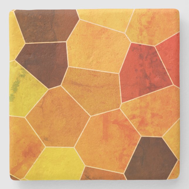 Rustic Mönster Underlägg Sten (Framsidan)