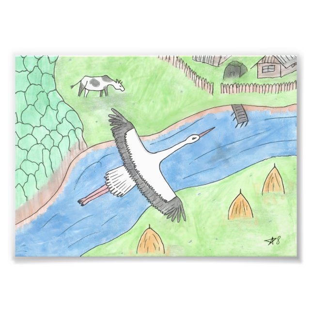 "Rustic motifs" Fototryck (Framsidan)