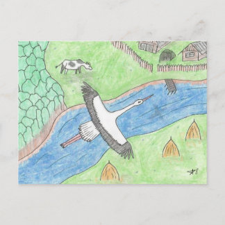 "Rustic motifs" Vykort