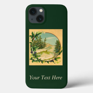 Rustic Mountain Scene Fodral-Mate iphone case