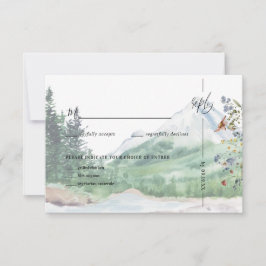 Rustic Mountain Wildblomma | Boho Bröllop OSA