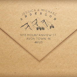 Rustic Mountains, gift par Returadress Stämpel