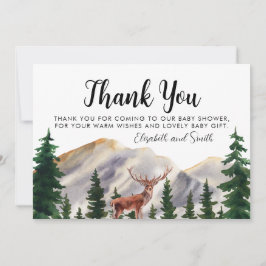 Rustic Mountains Hjort Baby Shower Tack