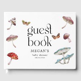 Rustic Mushroom Enchanted Baby Shower Gästböcker