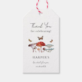 Rustic Mushroom Möhippa Presentetikett