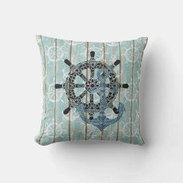 Rustic Nautical Anchor Kudde