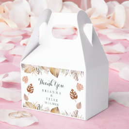 Rustic Neutral Boho Wedding Presentaskar