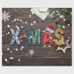 Rustic och Roligt X-Mas Presentpapper