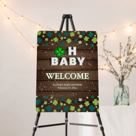 Rustic Oh Baby St. Patrick Day Baby Shower