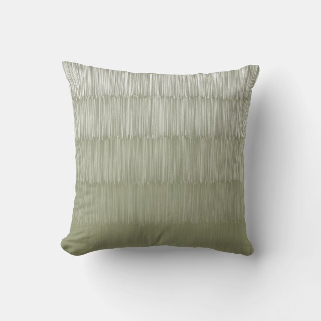 Rustic Ombre Sage Kudde (Framsida)