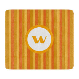 Rustic Orange Monogram & Rand