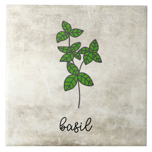 Rustic Örters Basil Farmhouse Kakelplatta (Framsidan)
