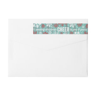 Rustic Painting Barnwood-julCheer Etikettband