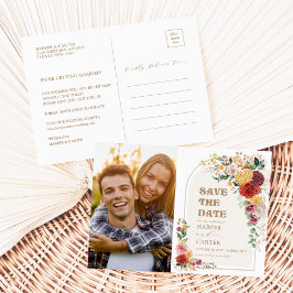 Rustic Pampas Grass Boho Flowers Spara datumet