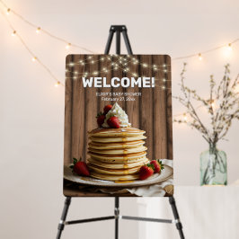 Rustic Pancakes Baby & Brunch Baby Shower