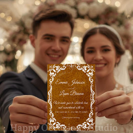 Rustic Papel Picado Mexican Wedding Invitation Inbjudningar
