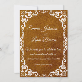 Rustic Papel Picado Mexican Wedding Invitation Inbjudningar