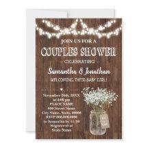 Rustic par babydusch land lada