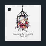 Rustic Pastel Blommigt Terrarium Garden Wedding Gåvor Etiketter<br><div class="desc">Uppskjutet terariumbröllop med vattenfärg gynnar anpassade av märkre till dina händelsespecifikationer. Perfekt för varje tema eller trädgårdsbröllop.</div>