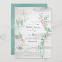 Rustic Pastel Greenery Land Garden Wedding