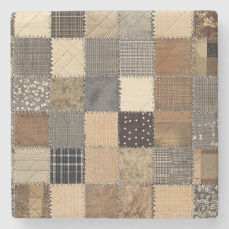 Rustic Patchwork Stenunderlägg