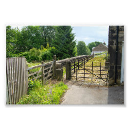 Rustic Path, Mytholmroyd Fototryck