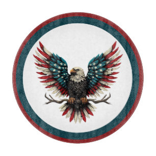 Rustic patriotic American/USA örn