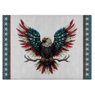 Rustic patriotic American/USA örn