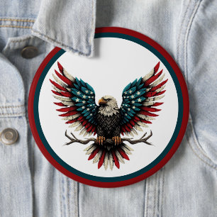 Rustic patriotic American/USA örn Knapp