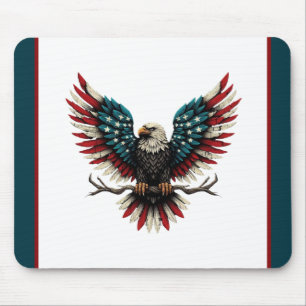 Rustic patriotic American/USA örn Musmatta