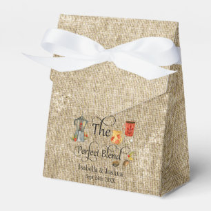 Rustic Perfekt Blanda Whimsical Bröllop-kaffe Presentaskar