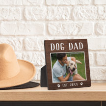 Rustic Personlig Hund Pappa Photo
