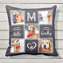 Rustic Pet Hund Memorial Keepsakes Photo Collage