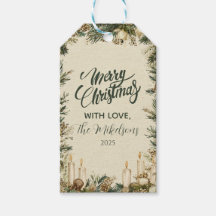 Rustic Pinecone Candle-jul