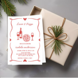 Rustic Pizza & Vin Möhippa Inbjudan