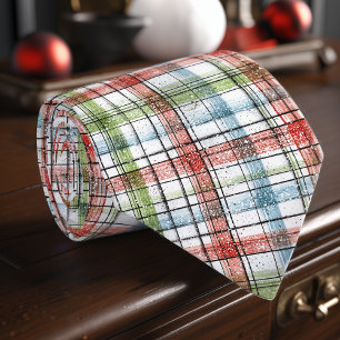 Rustic Plade Jul Necktie Slips