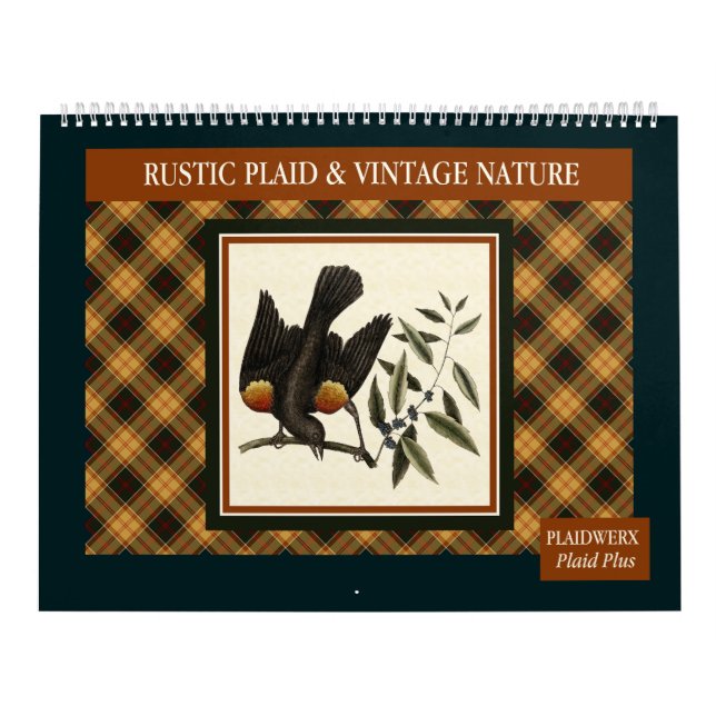 Rustic Play and Vintage Nature 2026 Kalender (Omslag)