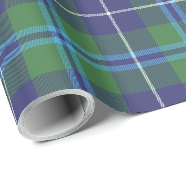 Rustic Play Classic Klan Douglas Tartan Presentpapper (Rullad Hörn)