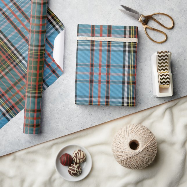 Rustic Play Classic Tartan Presentpapper (Hantverk)